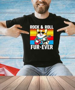 corgi rock and roll fur-ever shirt