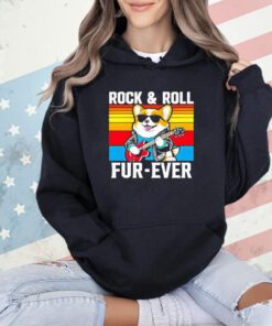 corgi rock and roll fur-ever shirt