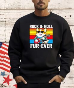 corgi rock and roll fur-ever shirt