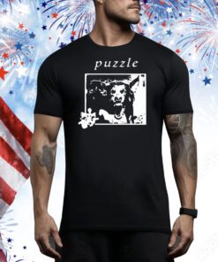 Hello Puzzle Dog t-shirt