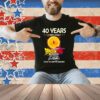 40 Years 1984 2024 Dragon Ball Daima Akira Toriyama Tee Shirt