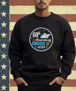 60th Anniversary Cruise 2024 Matching Group Couple Cruising T-Shirt