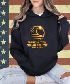 American Total Solar Eclipse April 8 2024 Totality Astronomy T-Shirt