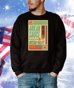 Arkansauce March 20 2024 The Burl Lexington, KY Poster t-shirt