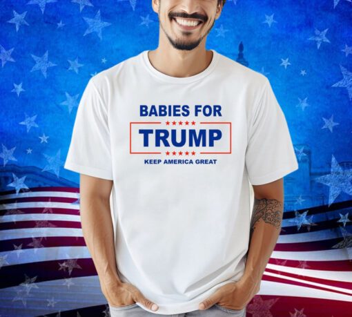 Babies For Trump Keep America Great Onesie