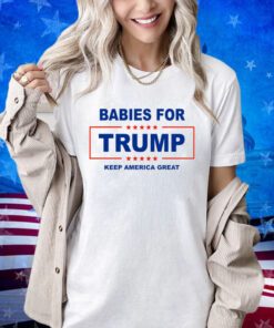 Babies For Trump Keep America Great Onesie