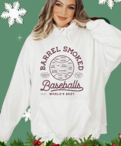 Barrel smoked baseballs worlds best Shirt