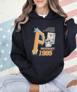 Barry Bonds Pittsburgh Pirates baseball MLB Draft 1985 retro T-Shirt