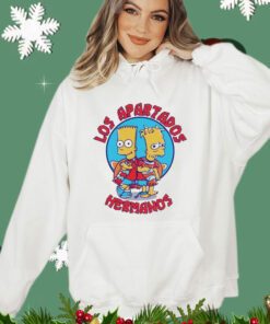 Bart and his brother Los Apartados Hermanos Shirt