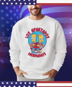 Bart and his brother Los Apartados Hermanos Shirt
