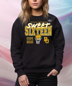 Baylor Bears 2024 Ncaa Tournament March Madness Sweet 16 Fast Break t-shirt