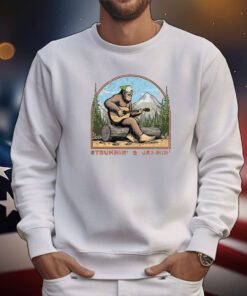 Bigfoot Strummin’ And Jammin’ t-shirt