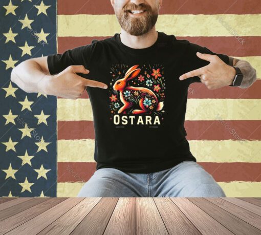 Blessed Ostara Easter Happy Ostara Rabbit T-Shirt