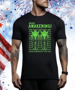 Brood Awakening Double Emergence Tour 2024 t-shirt