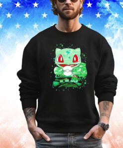 Bulbasaur Ivysaur and Venusaur grass evolution painting Shirt