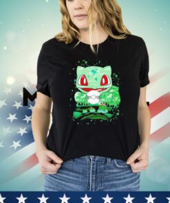 Bulbasaur Ivysaur and Venusaur grass evolution painting Shirt