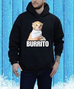 Burrito Cat Cringey t-shirt