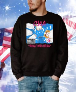 CWA Straight Outta Cattown t-shirt