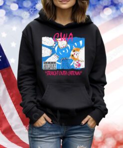 CWA Straight Outta Cattown t-shirt