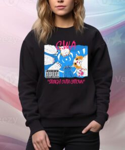 CWA Straight Outta Cattown t-shirt