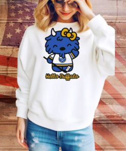 Carl Cordes Hello Buffalo Hockey t-shirt