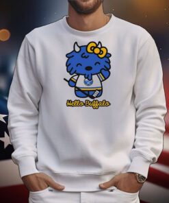 Carl Cordes Hello Buffalo Hockey t-shirt