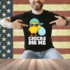 Chicks Dig Me Easter Toddler Boys Men Happy Easter Funny T-Shirt