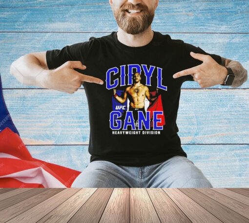 Ciryl Gane French Flag T-Shirt