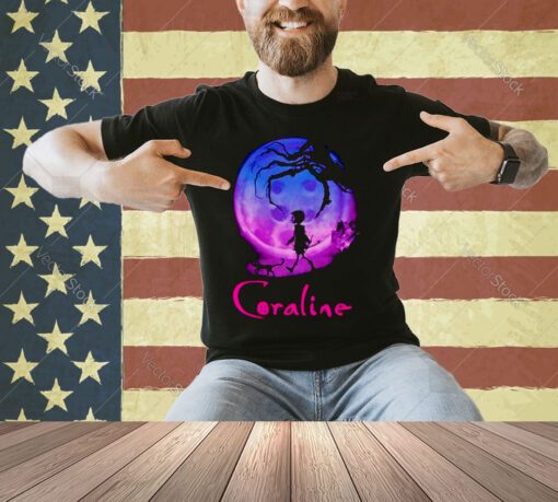 Coraline full moon movie T-shirt