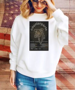 Counterparts UK EU Summer 2024 Tour Poster t-shirt