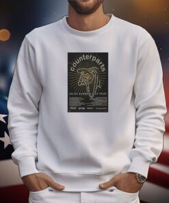 Counterparts UK EU Summer 2024 Tour Poster t-shirt