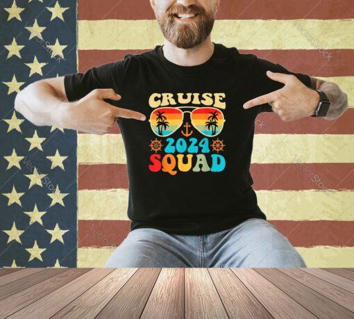 Cruise Squad 2024 Summer Vacation Matching Family Group T-Shirt