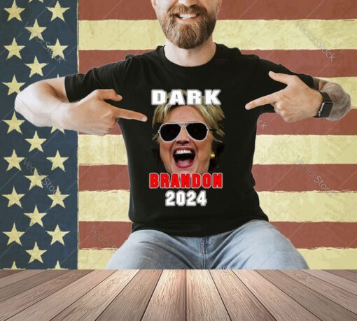 Dark Brandon 2024 Funny Pro Joe Biden Hillary Sarcasm Humor Premium T-Shirt
