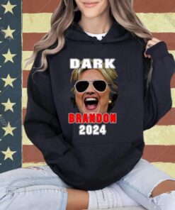 Dark Brandon 2024 Funny Pro Joe Biden Hillary Sarcasm Humor Premium T-Shirt