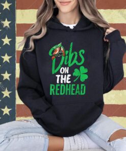 Dibs On The Redhead Men St Patricks Day T-Shirt