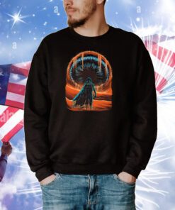 Dune Paul Atreides and a sandworm on Arrakis Welcome to Arrakis t-shirt