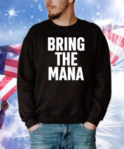 Dwayne Johnson Wearing Bring The Mana t-shirt
