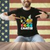 Eggs Cavator Easter Bunny Excavator Toddler Boys Easter Kids T-Shirt