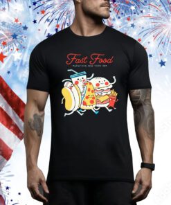 Fast Food Marathon New York 1984 t-shirt