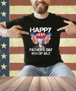 Funny Biden Confused Merry 4th Of Fathers Day 4th Of July T-Shirt