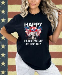 Funny Biden Confused Merry 4th Of Fathers Day 4th Of July T-Shirt