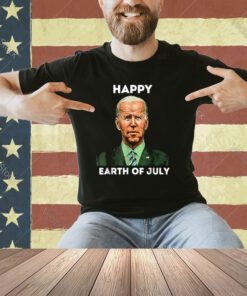 Funny Joe Biden Earth Day Happy 4th Of July Confused T-Shirt