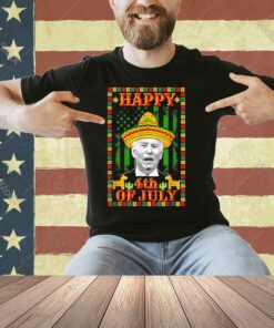 Funny Joe Biden Happy 4th Of July Surprise Cinco De Mayo T-Shirt