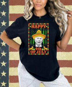 Funny Joe Biden Happy 4th Of July Surprise Cinco De Mayo T-Shirt