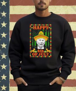 Funny Joe Biden Happy 4th Of July Surprise Cinco De Mayo T-Shirt