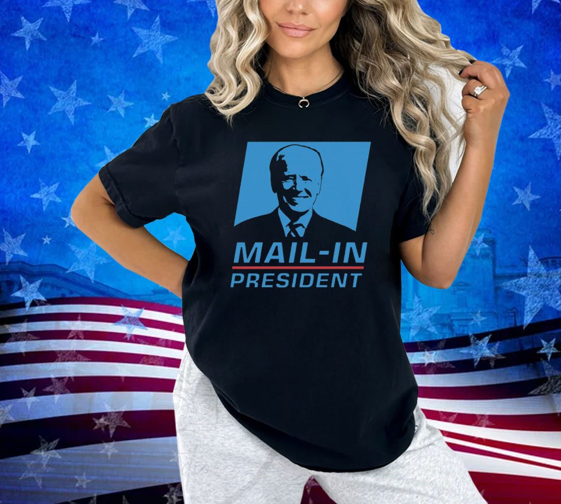 Funny Joe Biden Mail-in President Pro Trump Pro Conservative MAGA Short-Sleeve Unisex T-Shirt