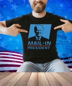 Funny Joe Biden Mail-in President Pro Trump Pro Conservative MAGA Short-Sleeve Unisex T-Shirt