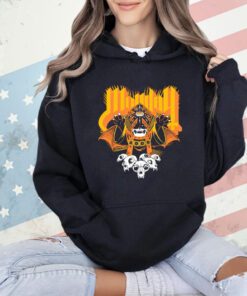 Garfield in the style of Ghost Papa Lasagna T-Shirt