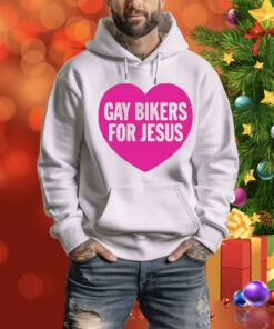 Gay Bikers For Jesus Heart t-shirt