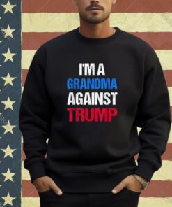 Grandma Against Trump Democrat 2024 Elections Anti-Trump T-Shirt